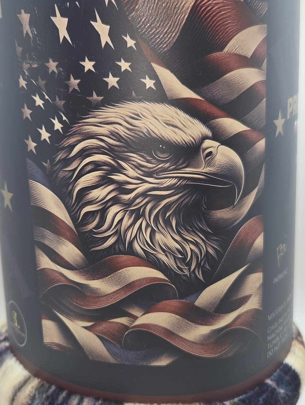 Patriotic Oversized Throw Blanket Americas 250th Bday